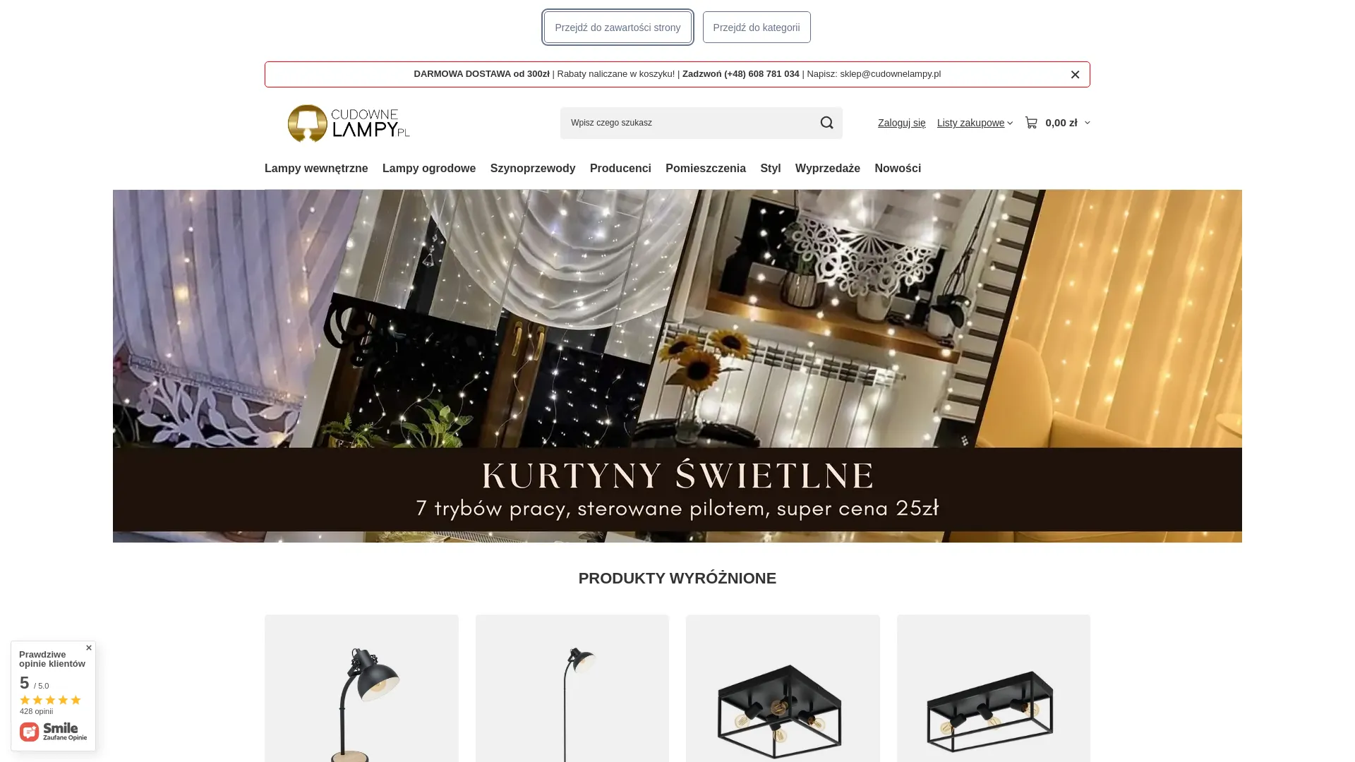 www.cudownelampy.pl